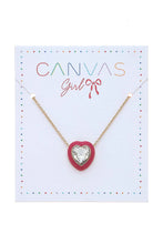 Load image into Gallery viewer, Zoey Heart, Childrens Necklace
