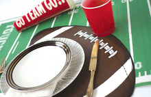 Load image into Gallery viewer, Die Cut Football Placemat

