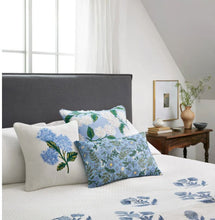 Load image into Gallery viewer, Hydrangea Blue Pillow
