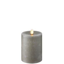 Load image into Gallery viewer, Moving Flame, Grey Chalky Candle
