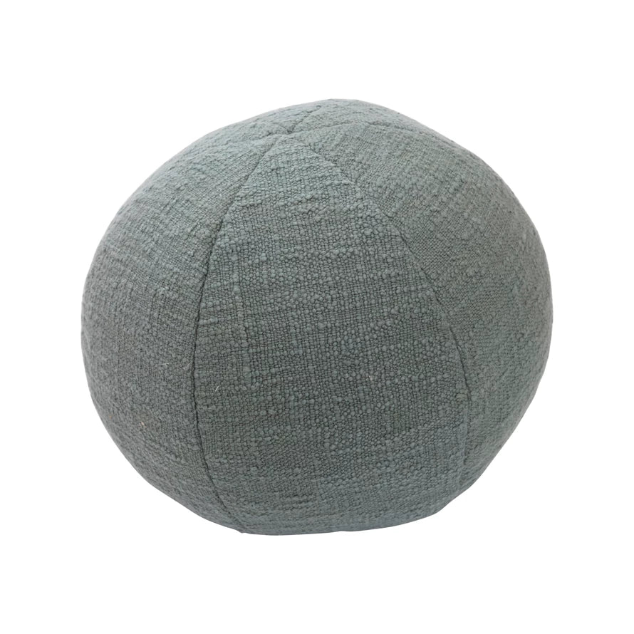 Cotton Ball Pillow, Green