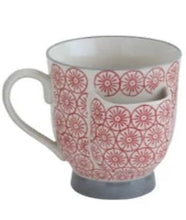 Load image into Gallery viewer, Hand Stamped Tea Bag Holder Mug
